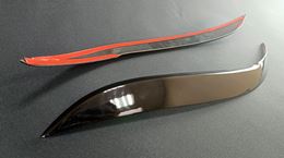 Реснички на фары для Toyota Platz SCP11 1999-2002 (дорестайлинг)